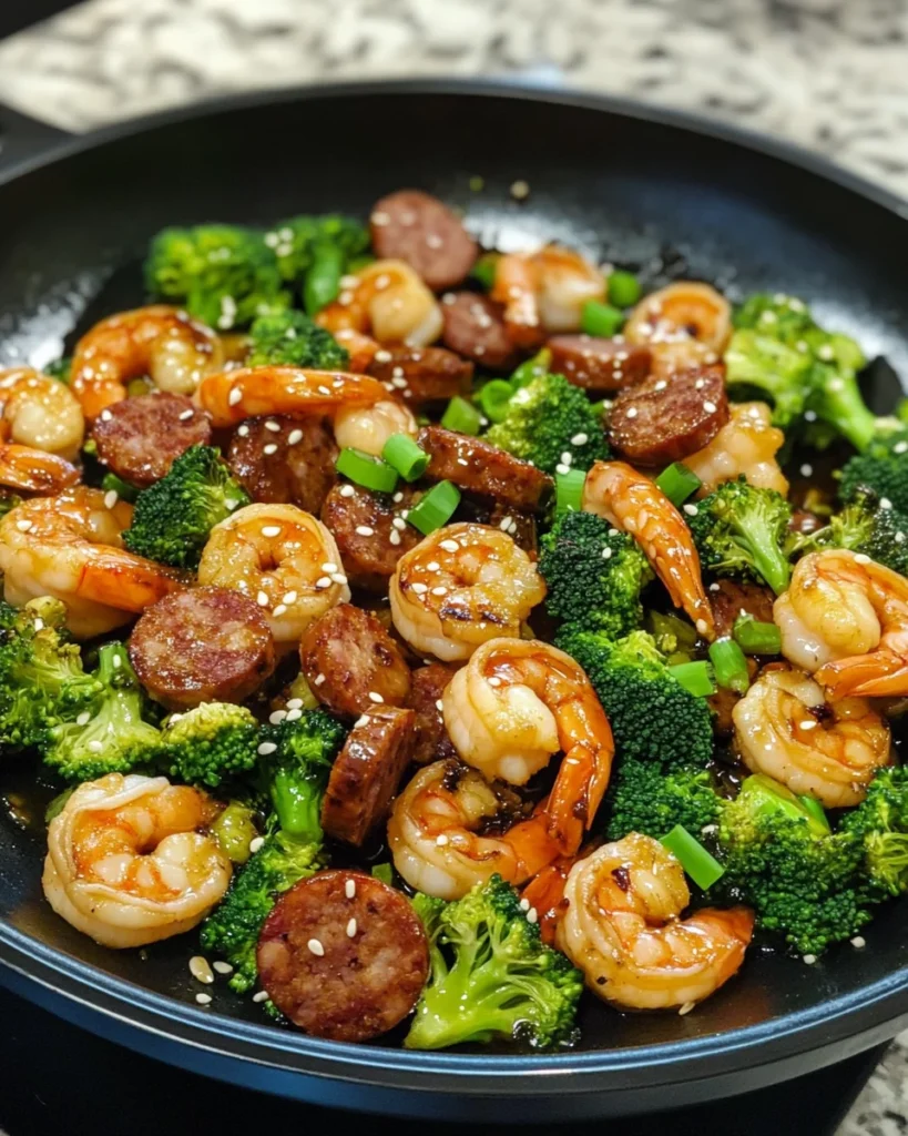 Honey Garlic Shrimp, Sausage, and Broccoli: A Flavorful Guide