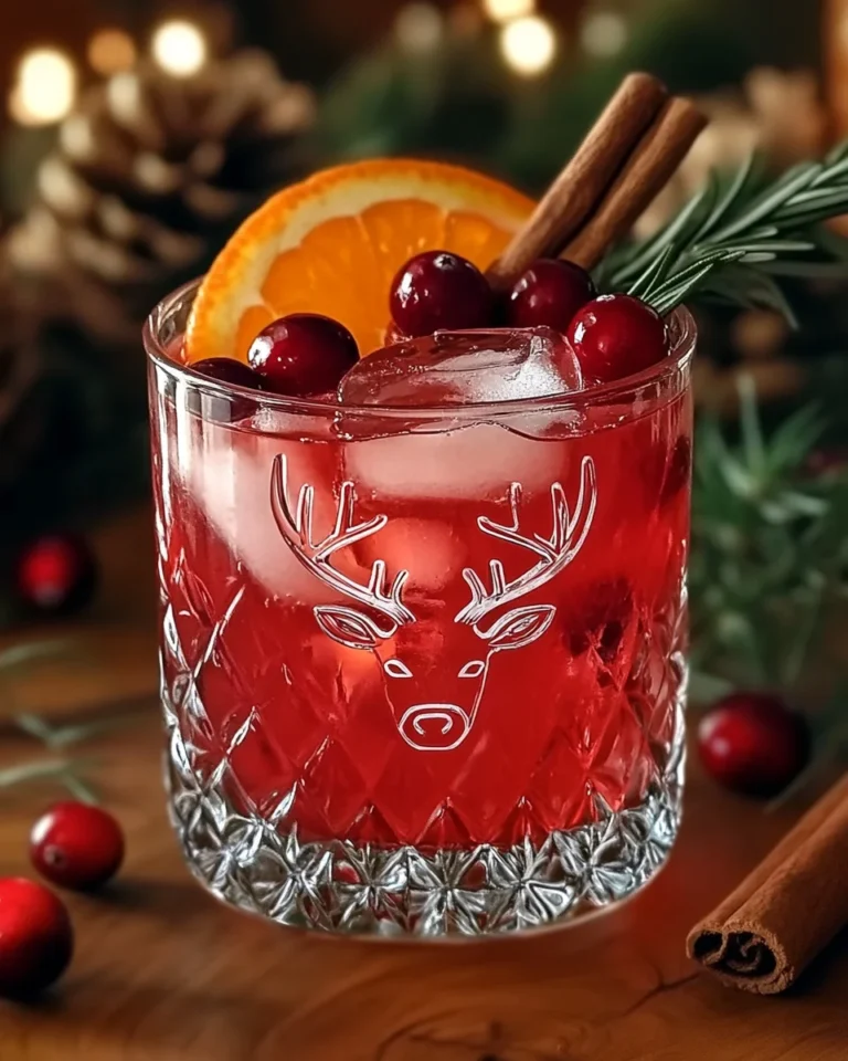 Drunk Reindeer cocktail