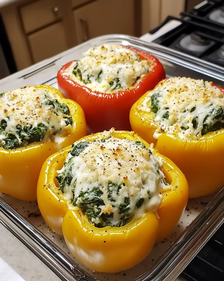 Spinach and Ricotta Stuffed Peppers: A Delicious Healthy Recipe