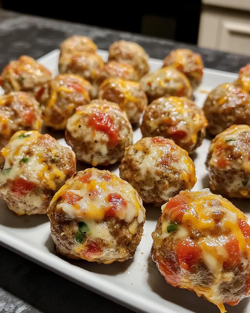 Rotel Cream Cheese Sausage Balls: A Delicious Party Snack