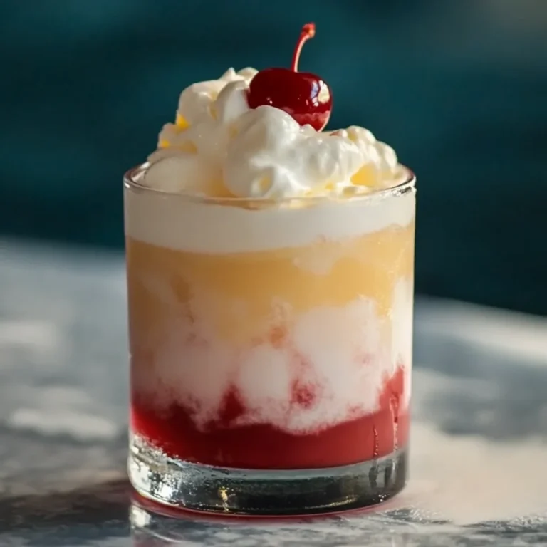 Peaches & Cream Cocktail
