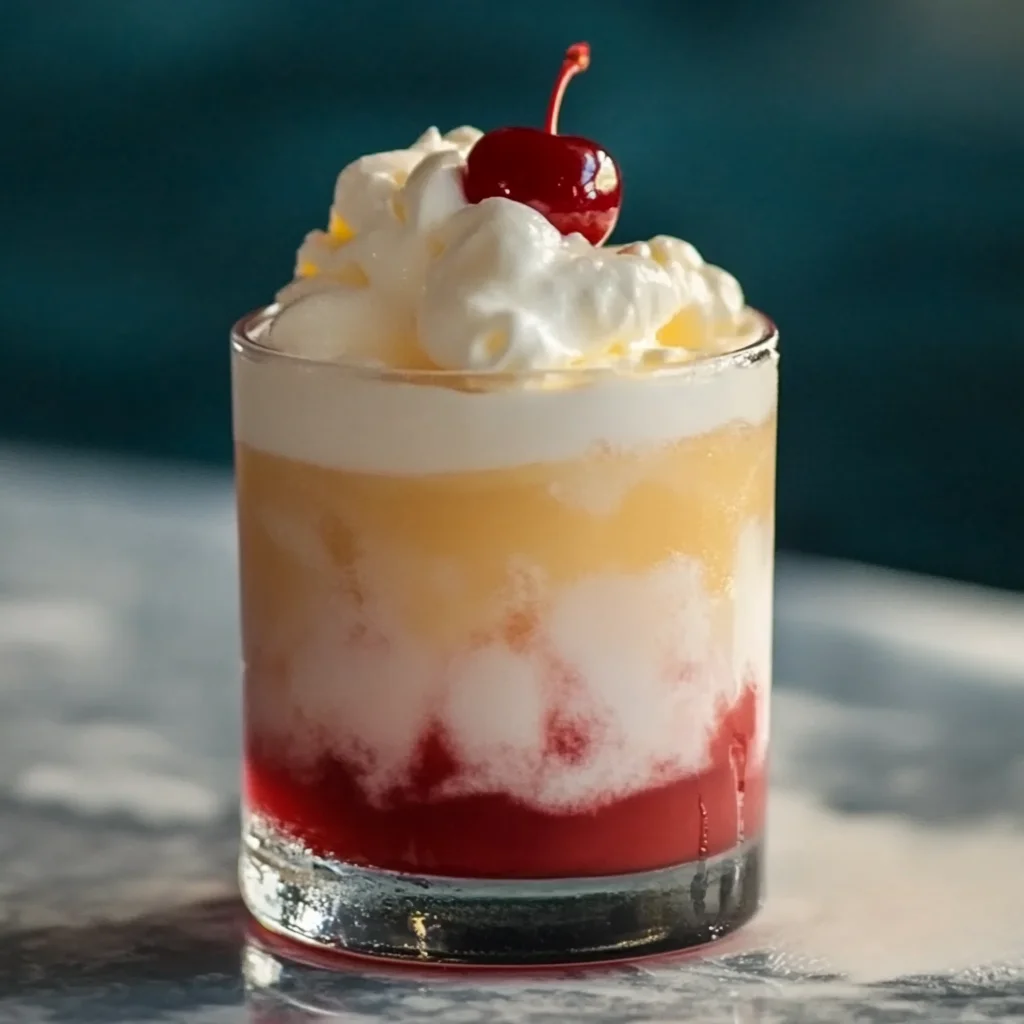 Peaches & Cream Cocktail