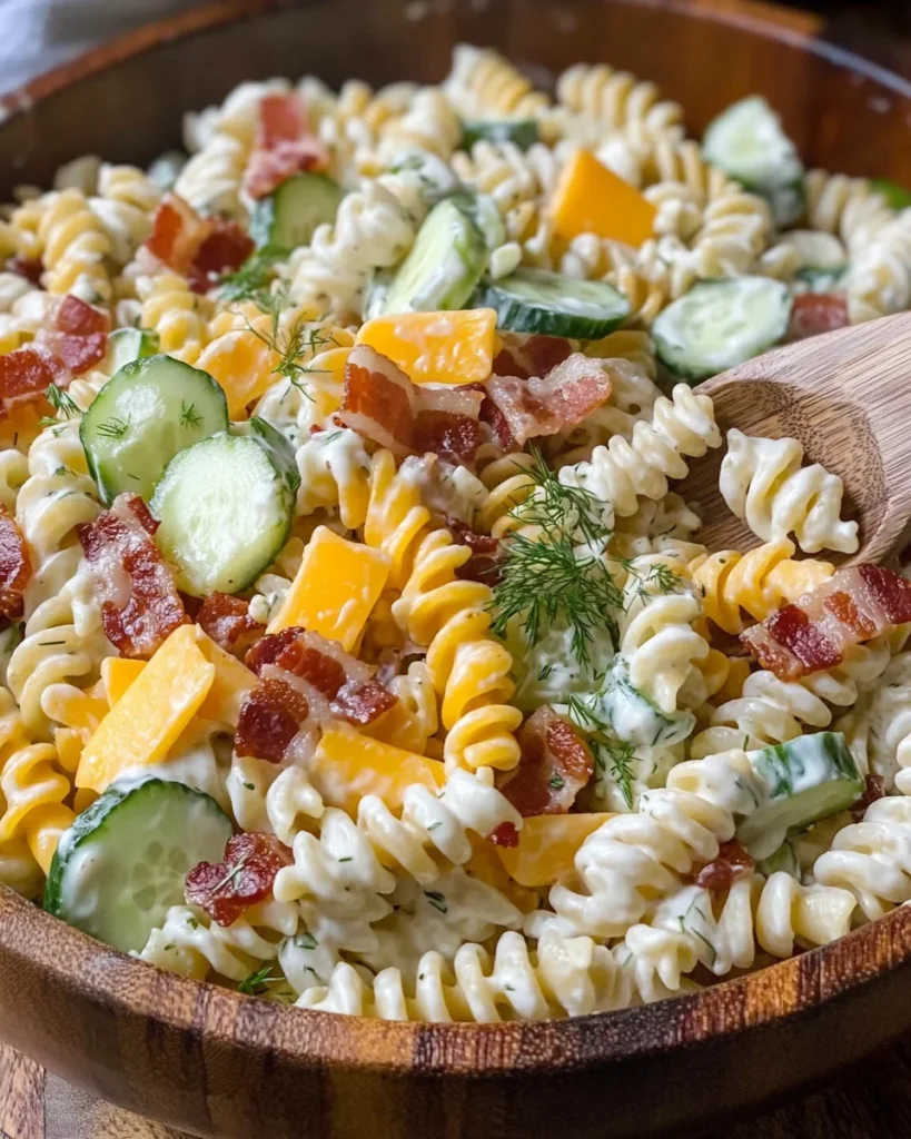 Bacon Dill Pasta Salad: A Flavorful Summer Side Dish Recipe