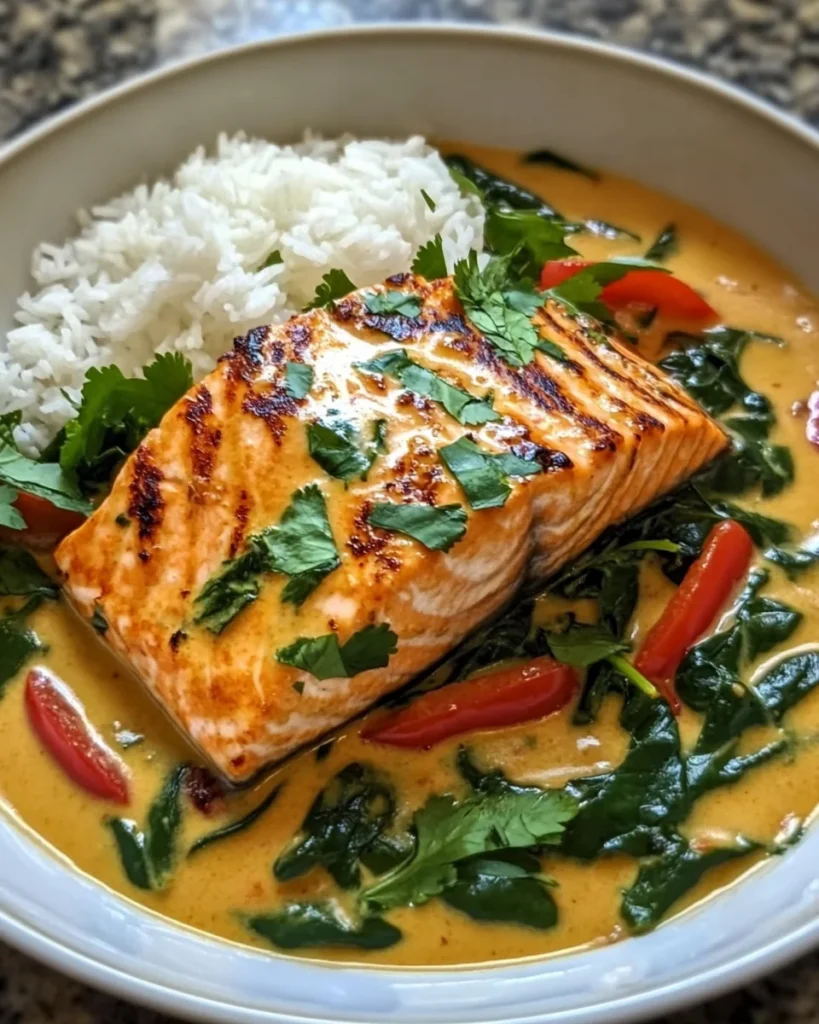 Thai Coconut Salmon Curry