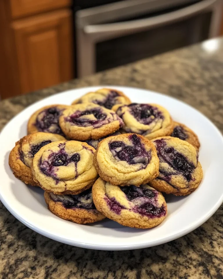 Blueberry Cheesecake Swirl Cookie