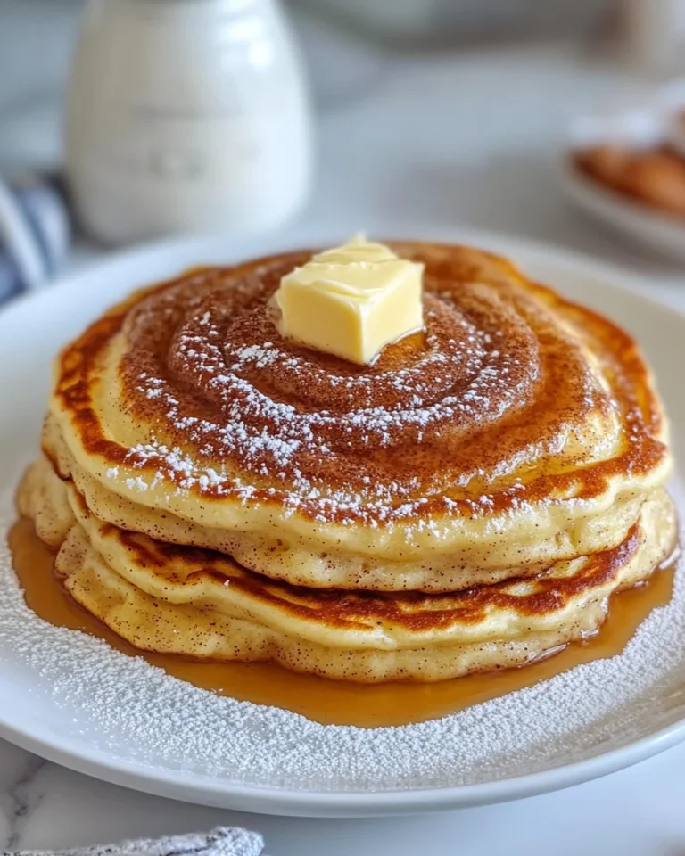 Cinnamon Roll Pancakes: A Breakfast Delight Awaits!