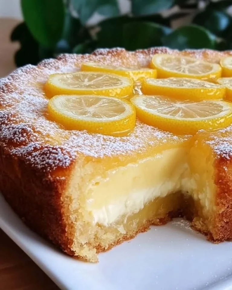 Torta della Nonna – Creamy Lemon Custard Cake