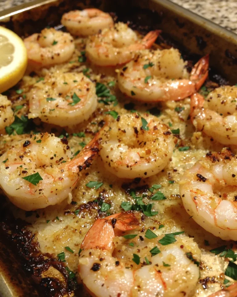 Garlic Parmesan Baked Shrimp: A Delicious Recipe