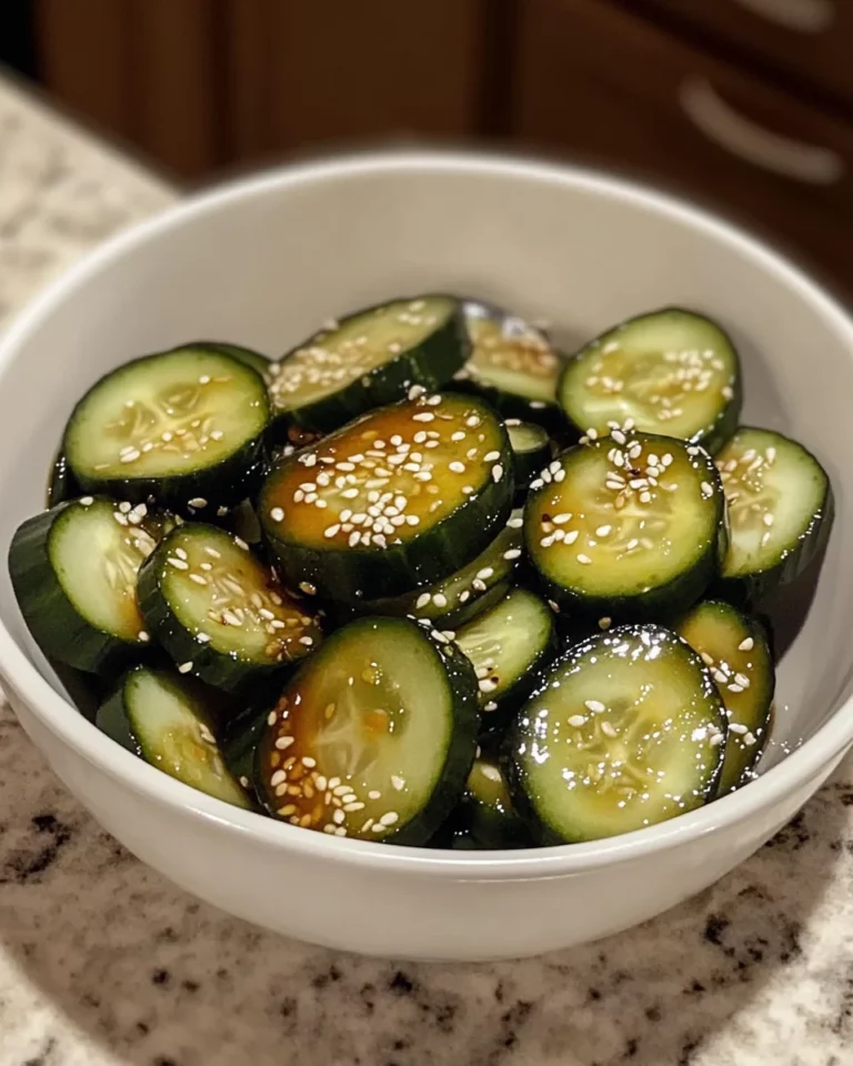 Asian cucumber salad is a must-try for summer!