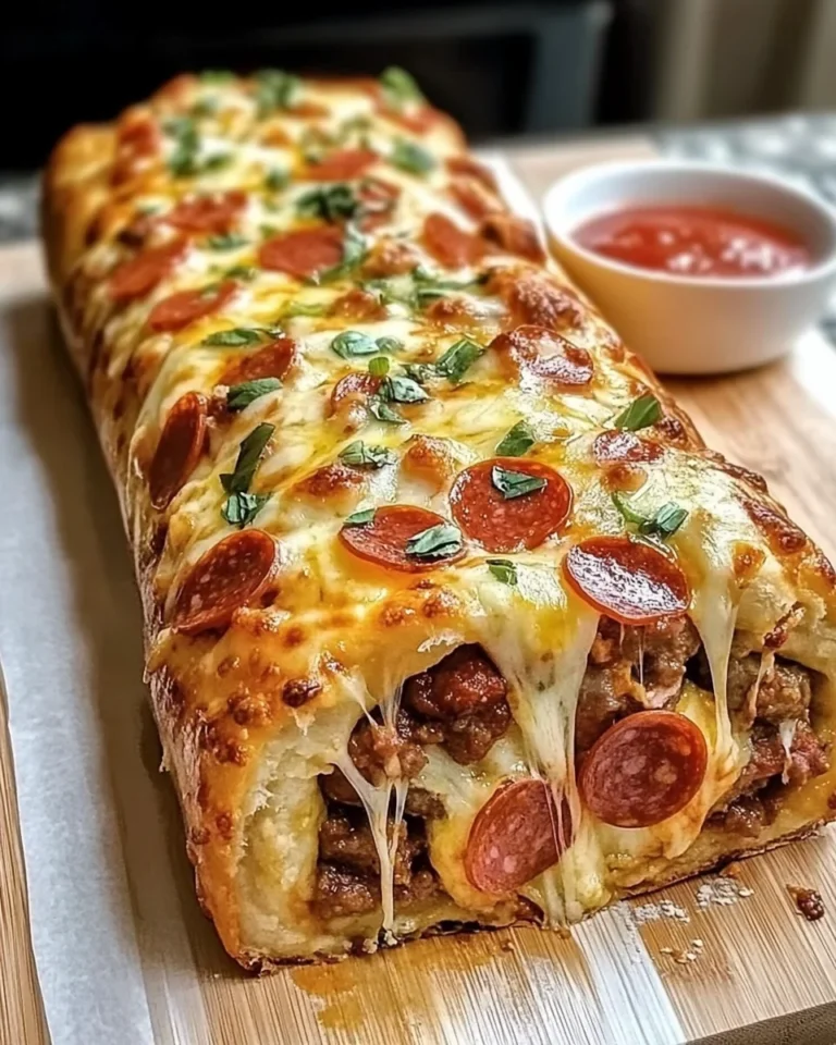 Cheesy Garbage Bread Delight