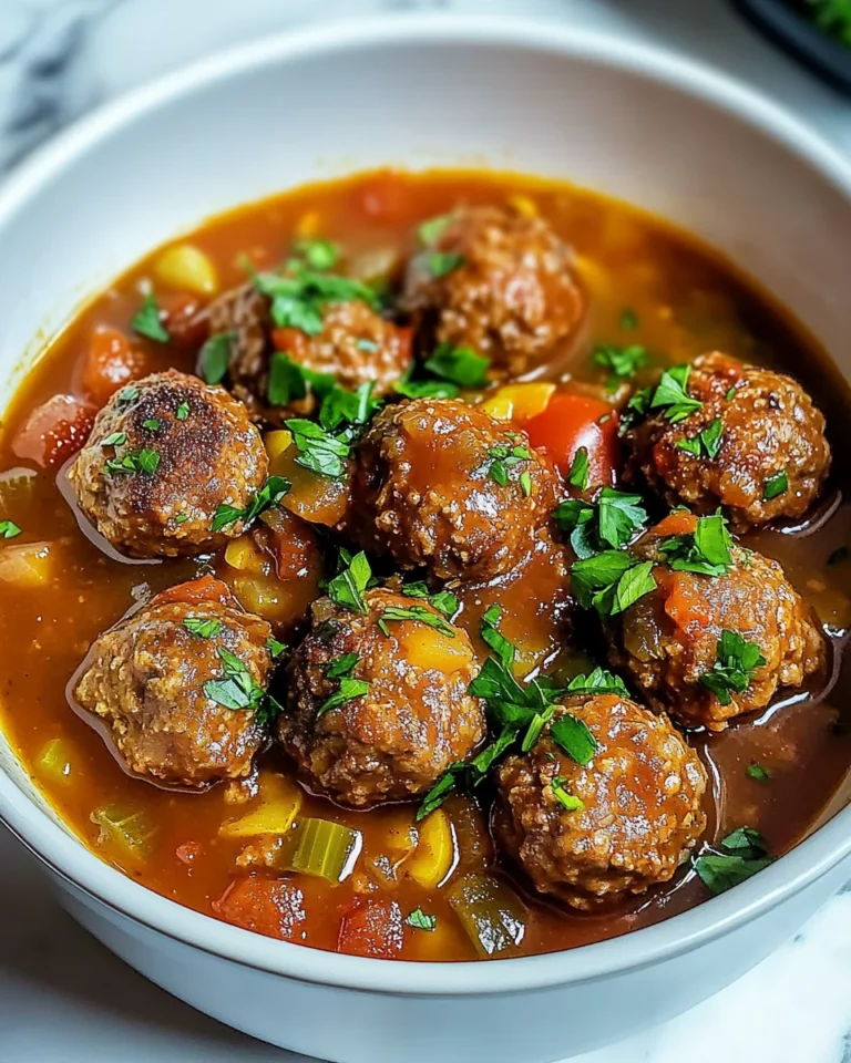 Cajun Meatball Stew: Discover a Flavorful Comfort Dish!