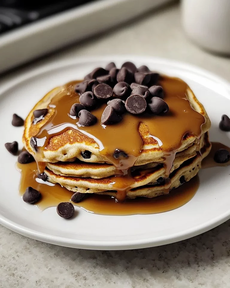 Espresso Chocolate Chip Pancakes