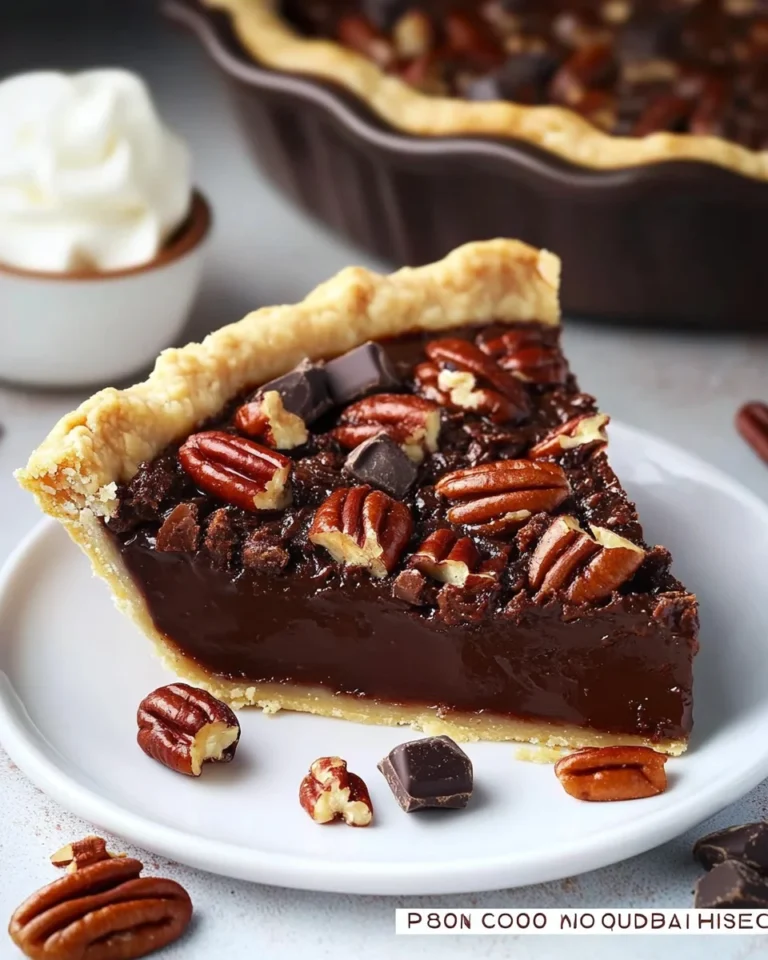 Texas Chocolate Pecan Pie