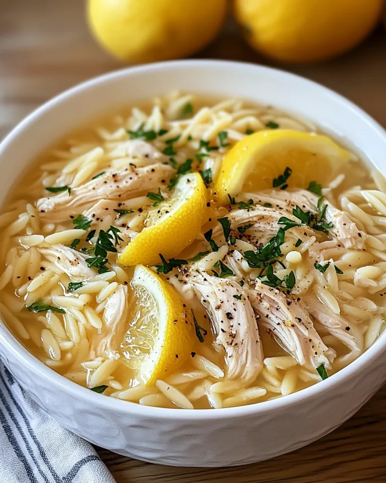Greek Lemon Chicken Soup