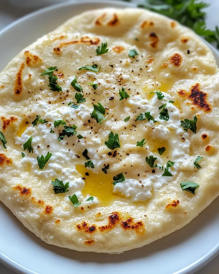 Cottage cheese flatbread: A delicious, easy recipe!