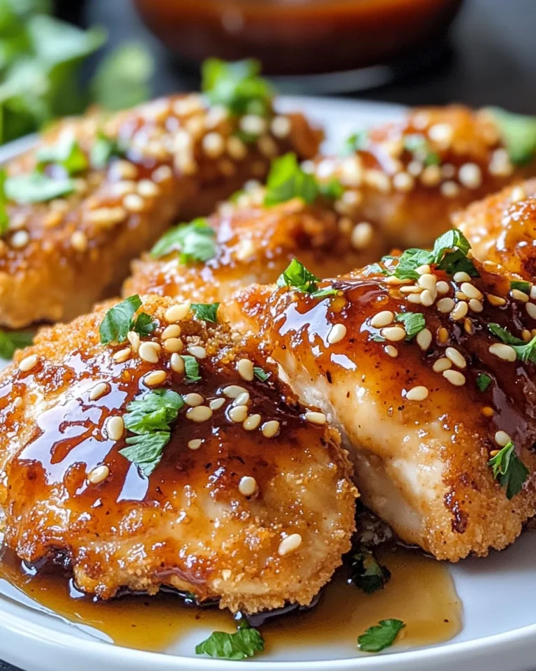 Baked Crunchy Hot Honey Chicken