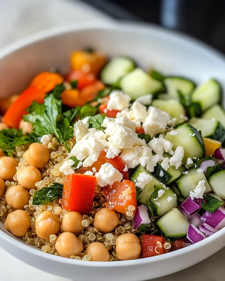 Mediterranean Quinoa Bowl