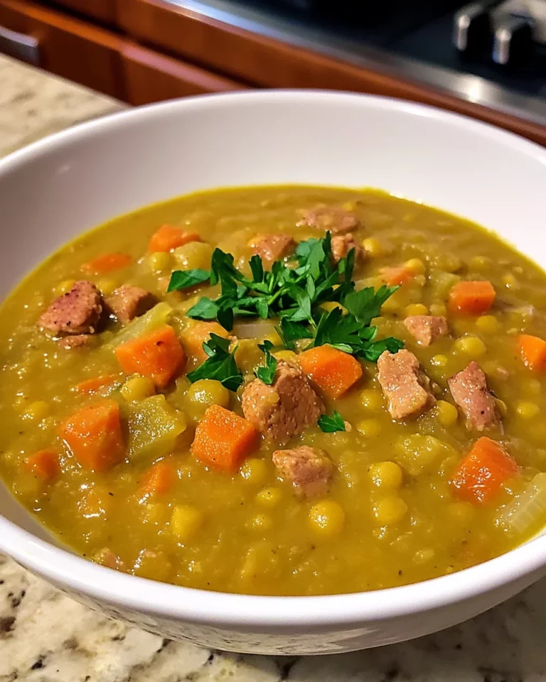 Sicilian Split Pea Soup Recipe