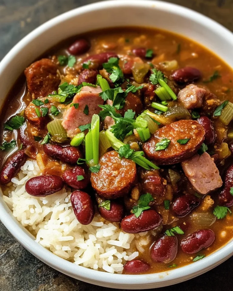Authentic Cajun Red Beans and Rice