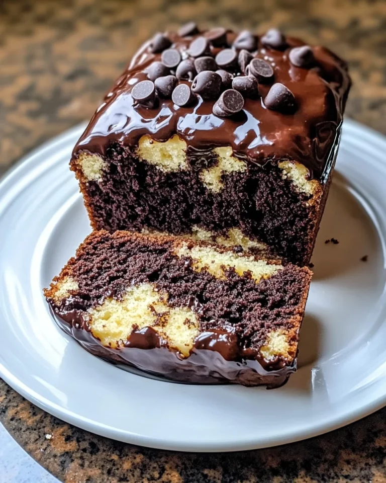 Double Chocolate Ricotta Marble Cake