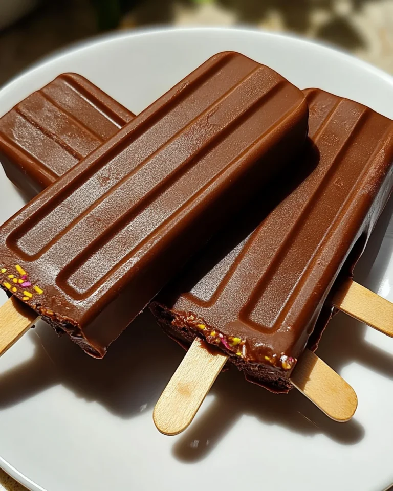 Homemade fudgesicles: Discover this easy recipe today!