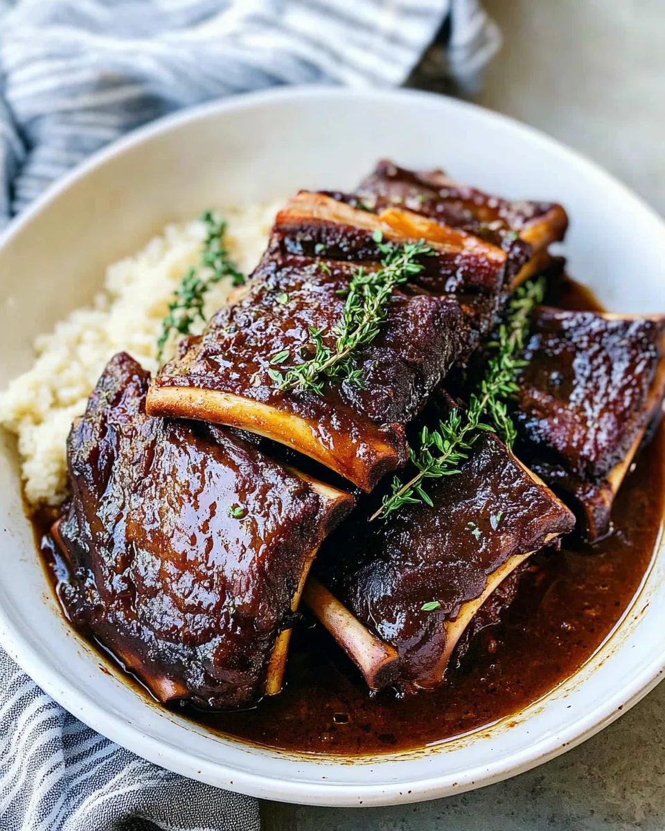 Short Rib Crispy Wine Braised Short Ribs - Crisp Tastes