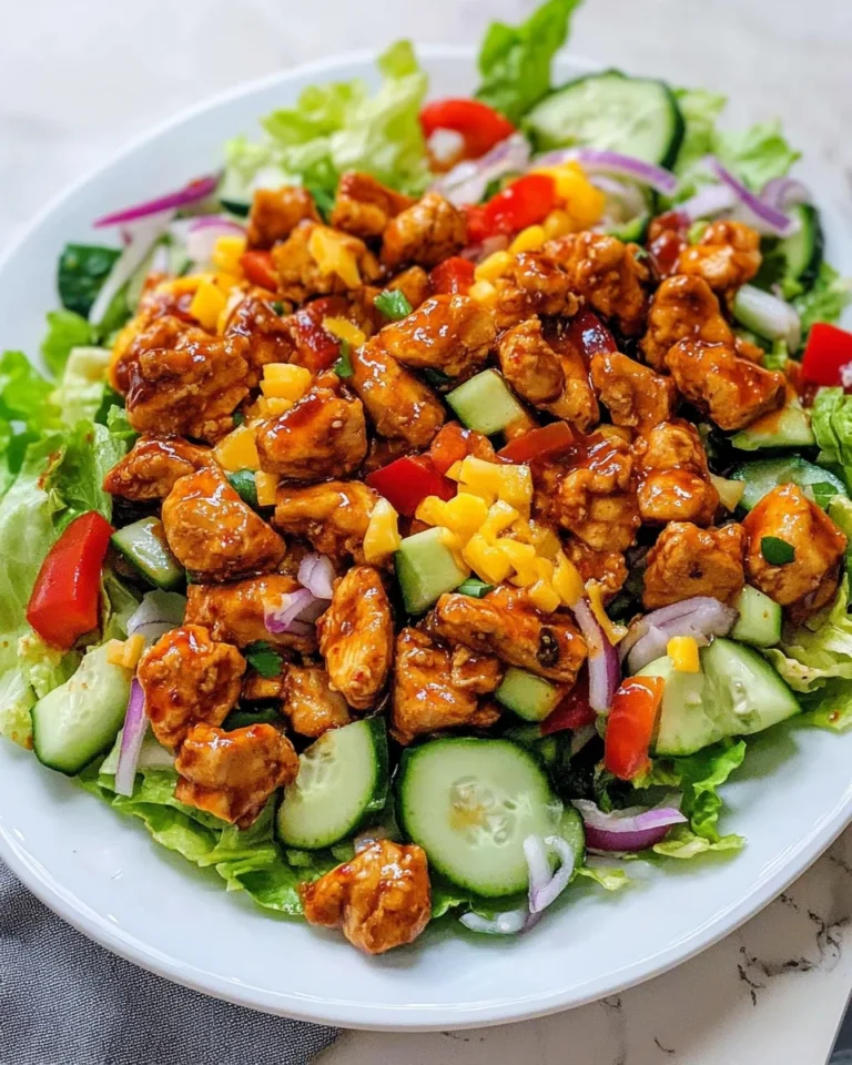 Honey Hot Chicken Salad