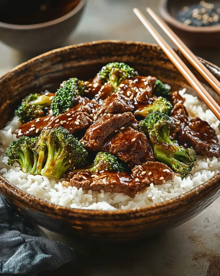 Chinese Beef and Broccoli