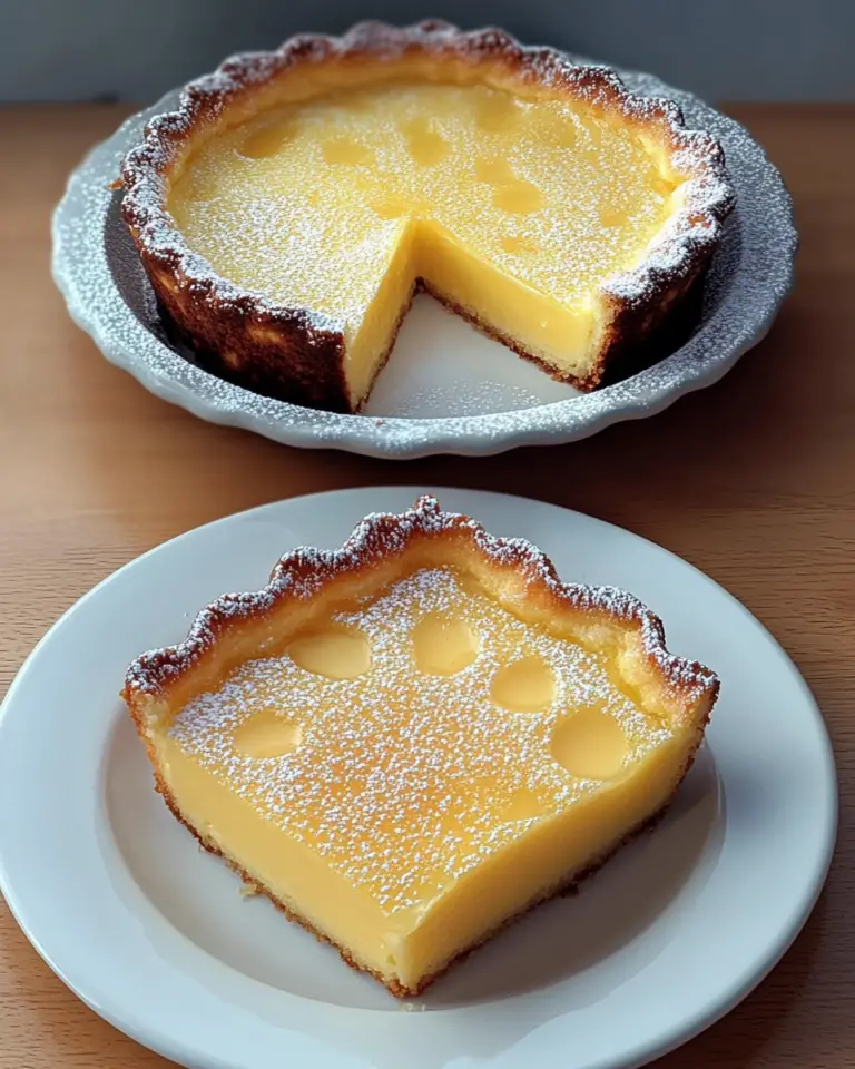 Lemon Custard Cake