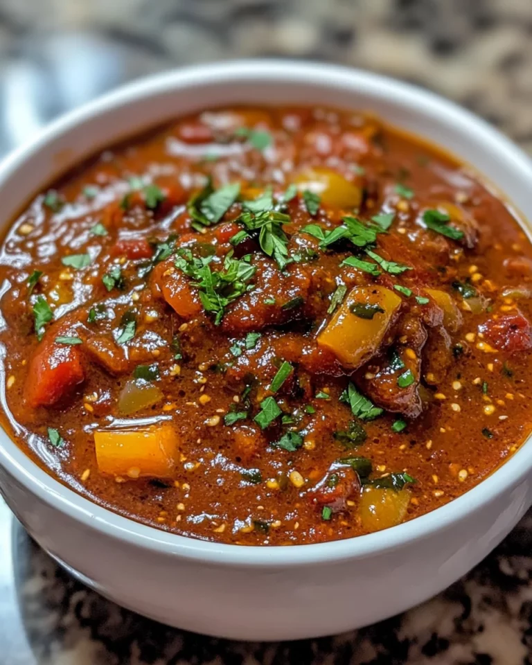 Spicy Roasted Red Pepper Soup: A Flavorful Delight!