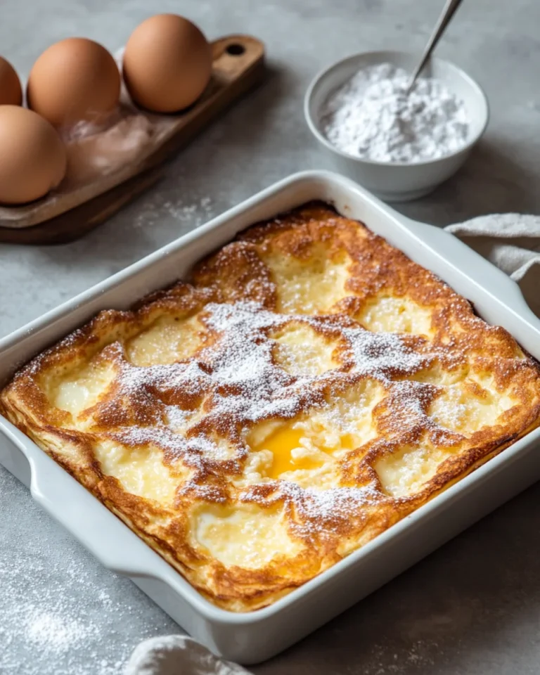 Baked German Pancake: A Fluffy Delight to Savor!