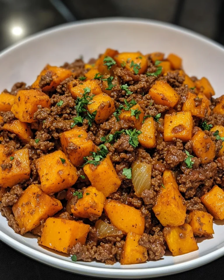 Ground Beef Sweet Potato Skillet: A Quick, Tasty Meal!