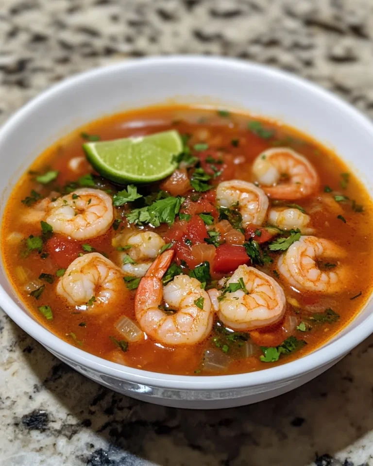 Quick Spicy Shrimp Soup: A Flavorful Delight Awaits!