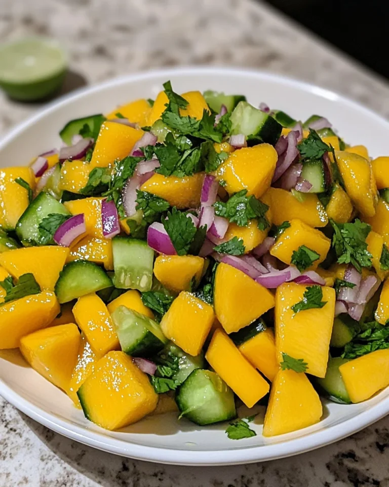 Mango Salad Recipe: Discover a Refreshing Delight!