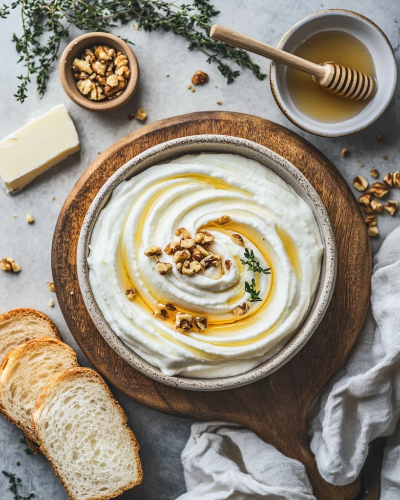 Lemon Whipped Ricotta