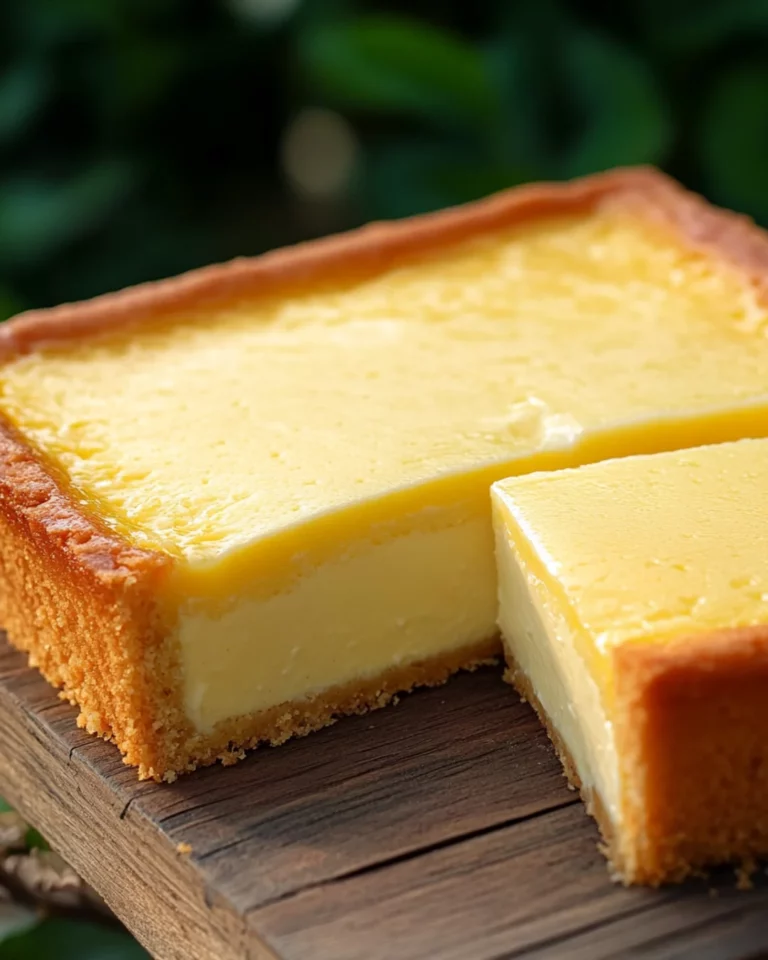 Italian Grandma’s Lemon Custard Cake – Classic Recipe
