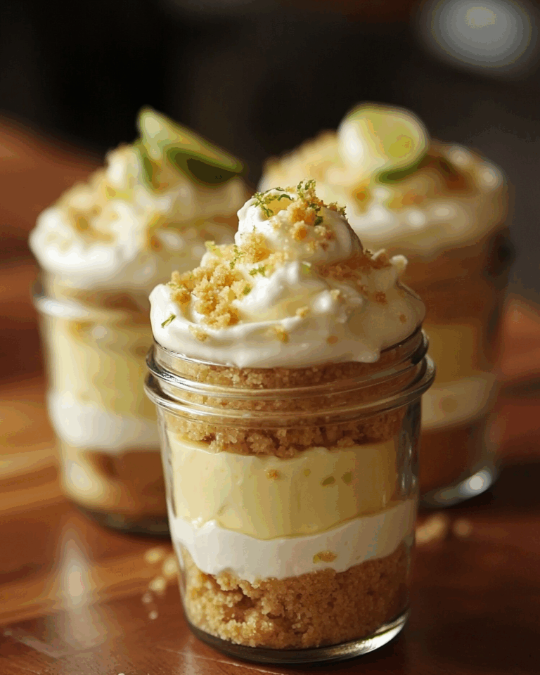 Key Lime Pie Jars