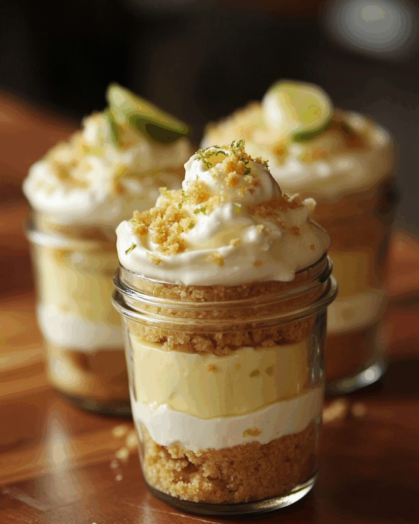 Key Lime Pie Jars