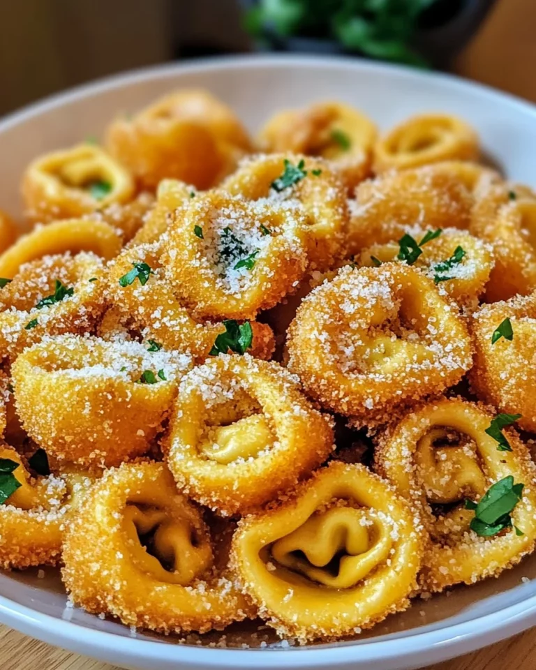 Crispy Parmesan Fried Tortellini Will