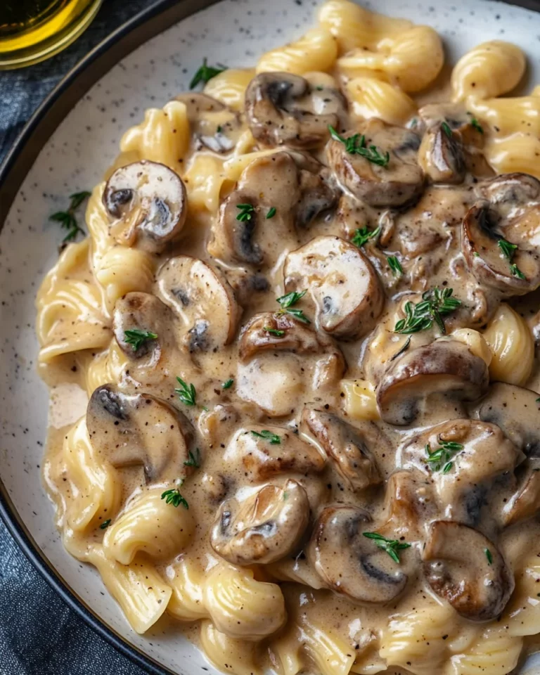 Creamy Mushroom Marsala Pasta