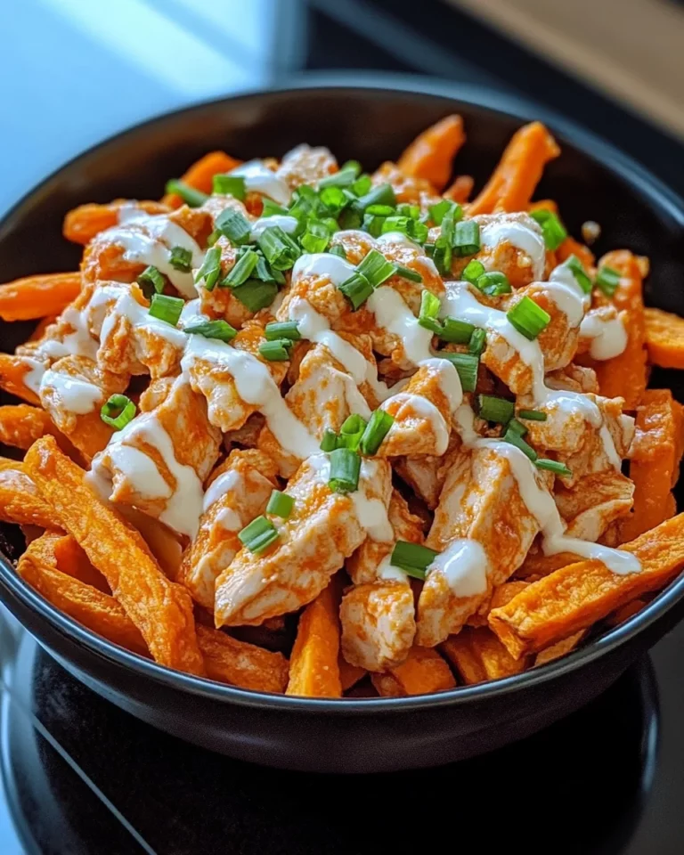 Healthy chicken sweet potato fries