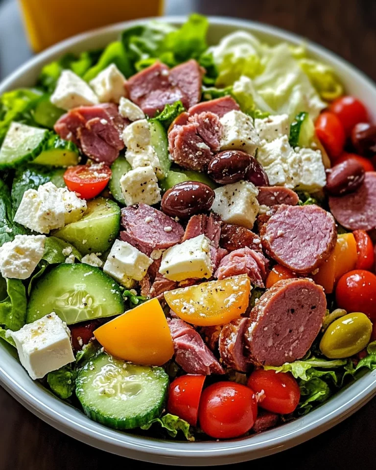 Greek Salad with Meat: A Delicious Twist on Tradition!