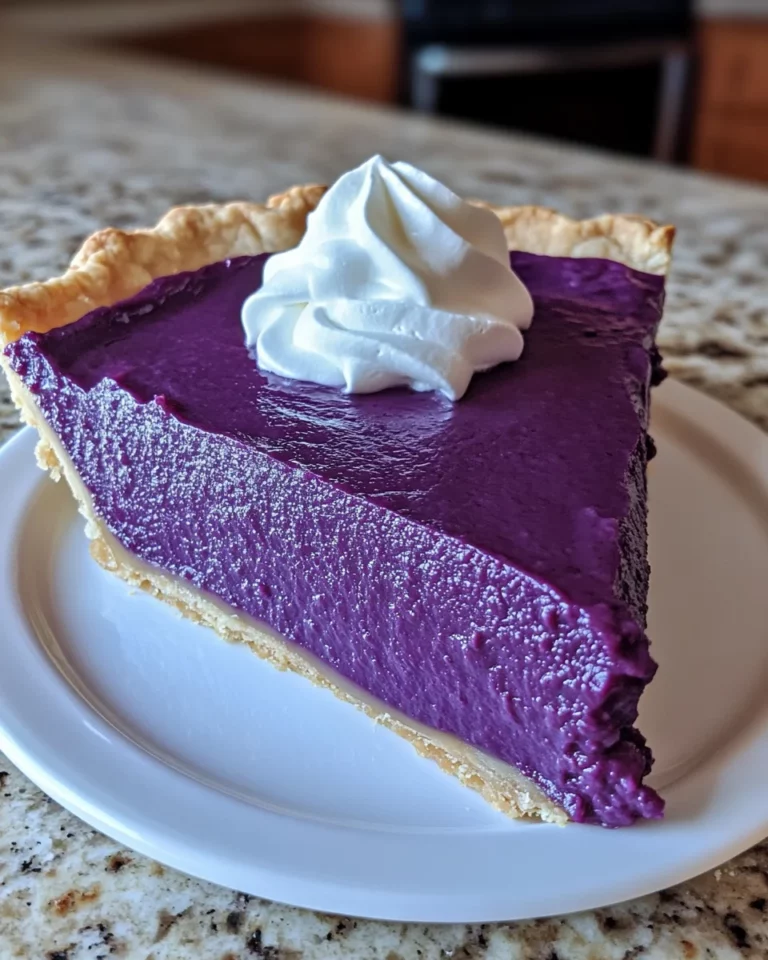 Purple Sweet Potato Pie