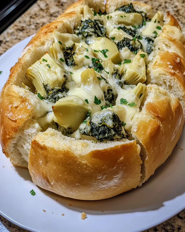 Spinach Artichoke Pull-Apart Bread: A Cheesy Delight!