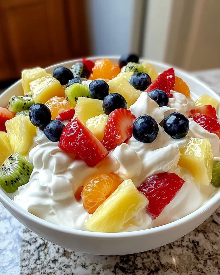 Cheesecake fruit salad: A creamy, fruity delight awaits!