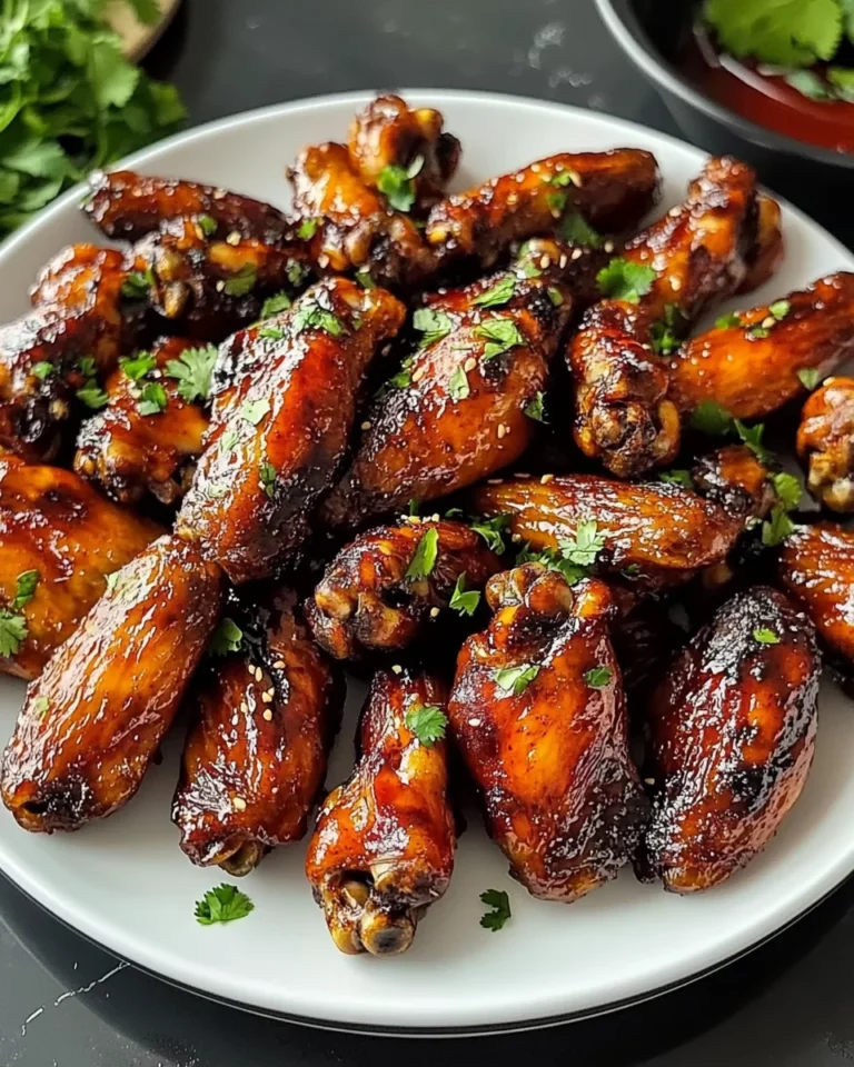 Sweet and Spicy Chicken Wings