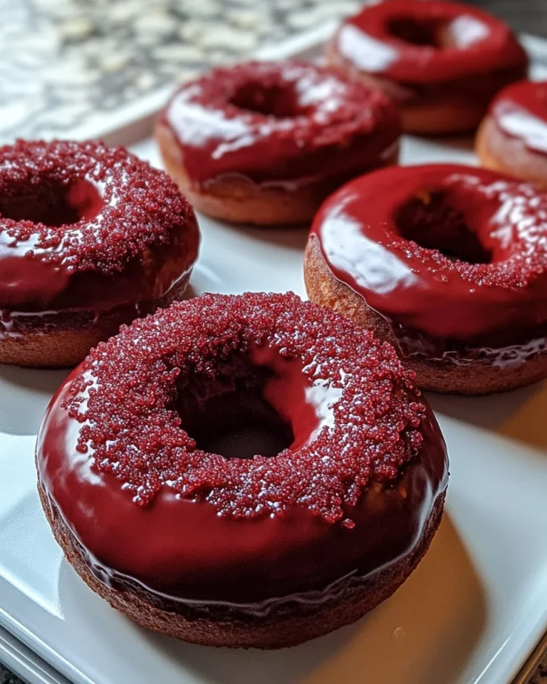 Red Velvet Donuts: Indulge in this Easy Recipe!