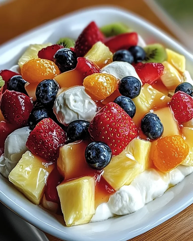 Cheesecake Fruit Salad