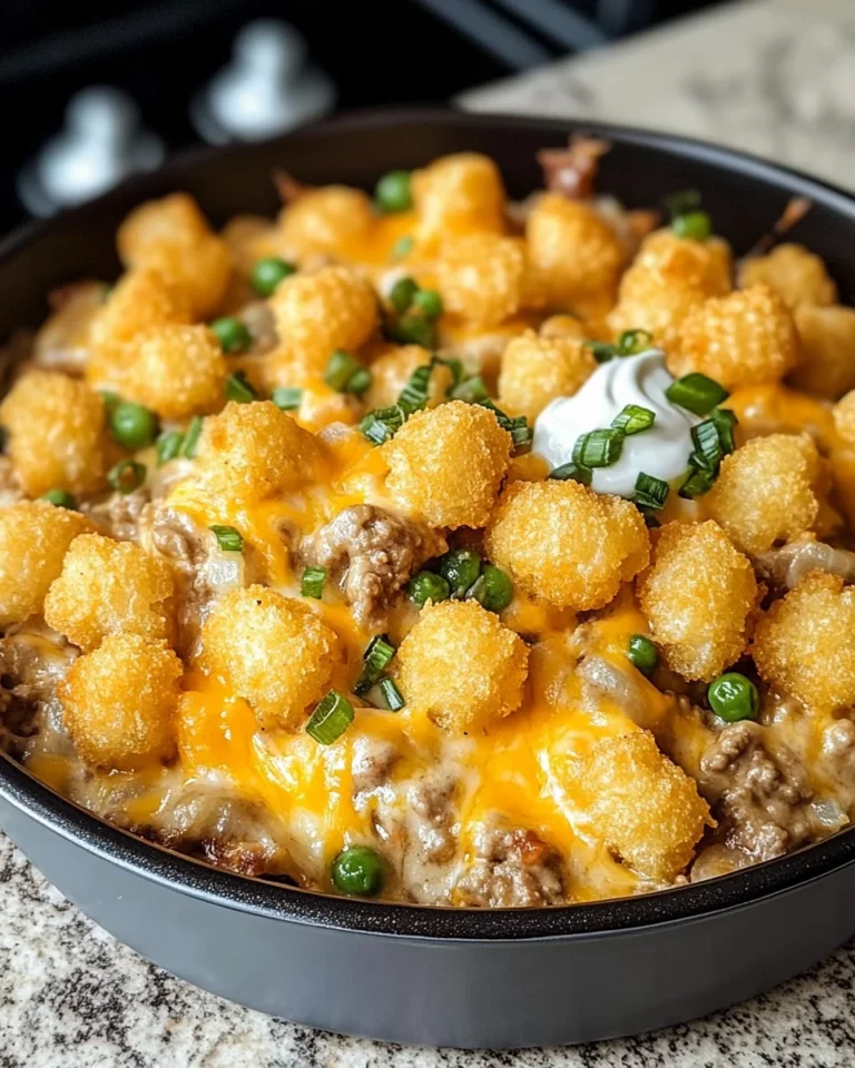 Tater Tot Turkey Casserole