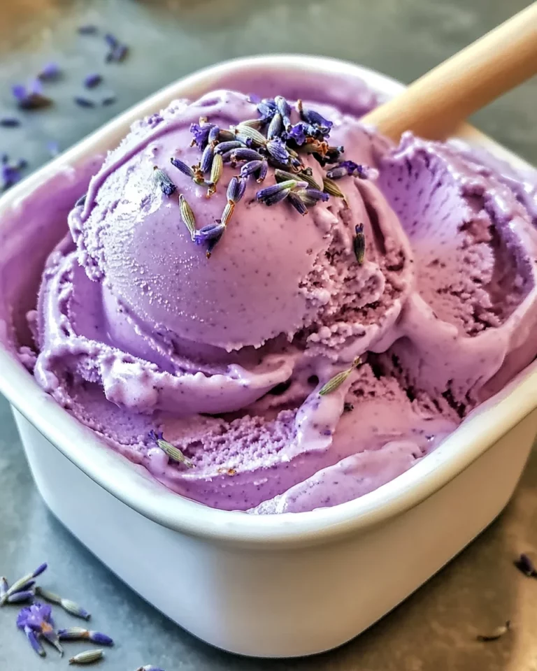 Honey Lavender Dream Cream: A Luxurious Ice Cream